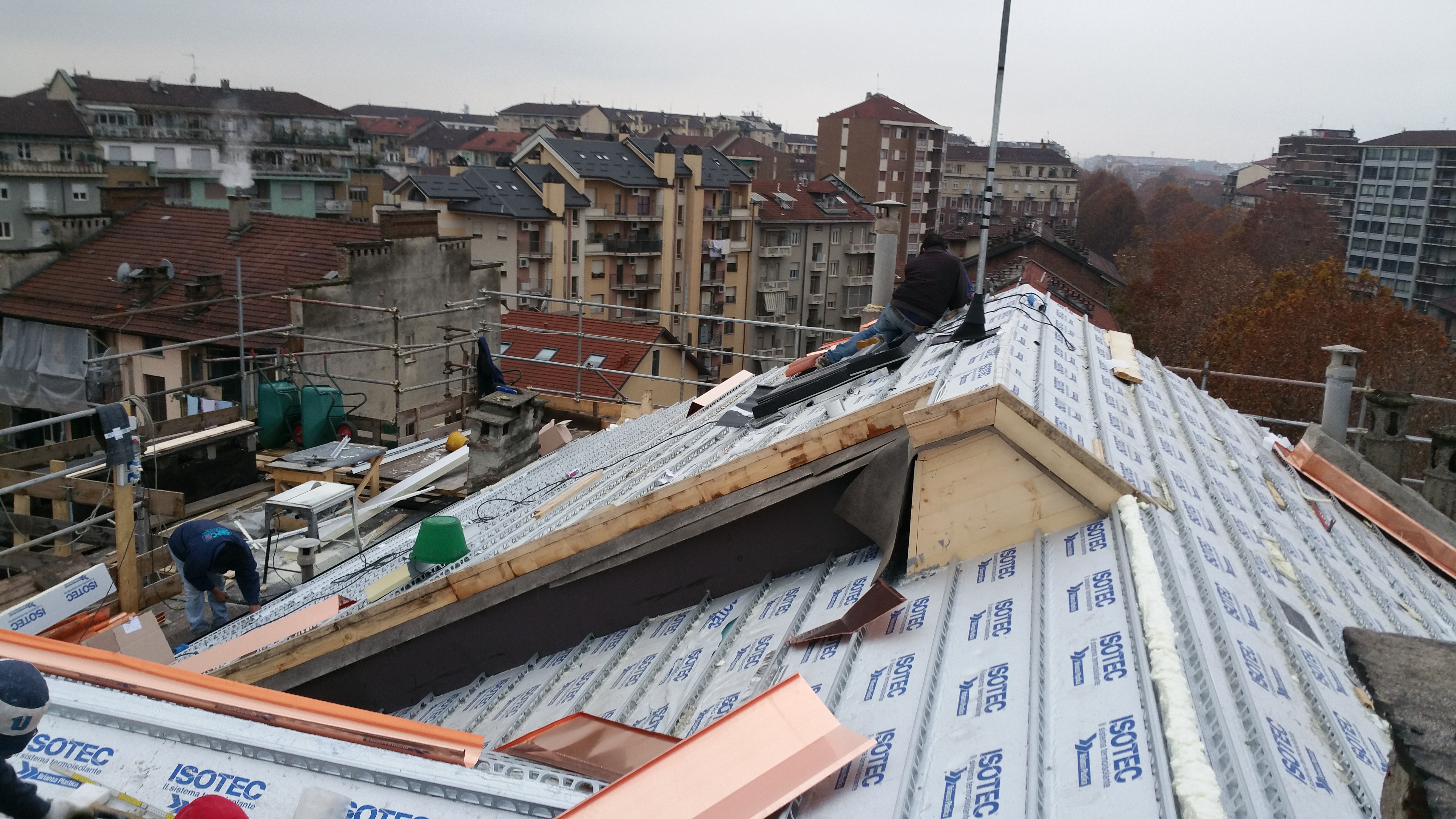 Rifacimento tetto - Tecnologia Isotec